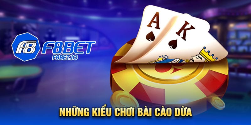 NHỮNG KIỂU CHƠI BÀI CÀO DỪA .